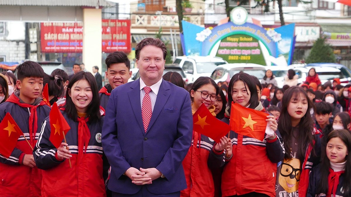 Many activities during US Ambassador's first official visit to Lao Cai province