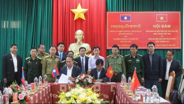 Kon Tum, Laos’ Attapeu hold talks to strengthen border cooperation
