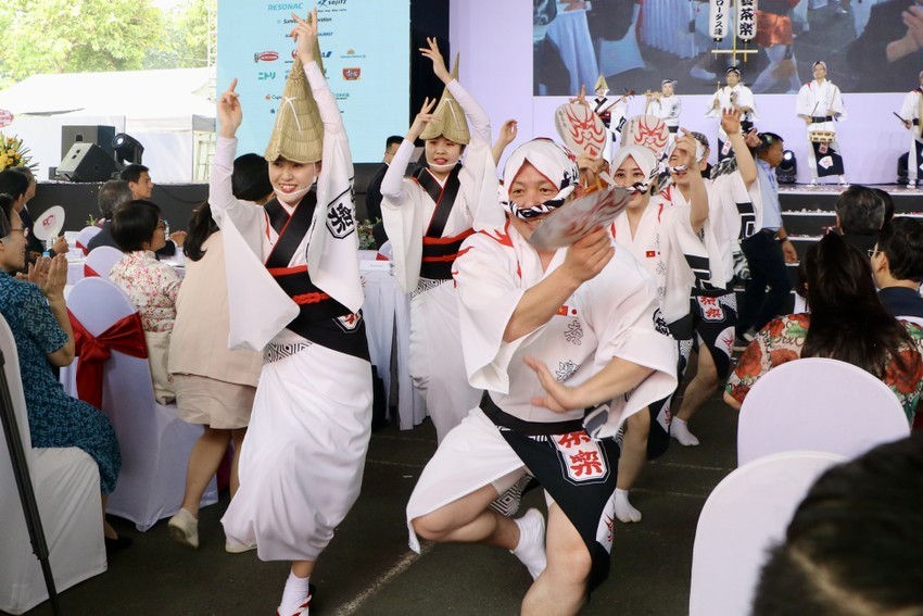 Lễ hội Việt-Nhật lần thứ 8 tại TP. Hồ Chí Minh: Thúc đẩy tôn trọng và hiểu biết văn hóa, tăng cường giao lưu thế hệ trẻ. (Nguồn: PLO)