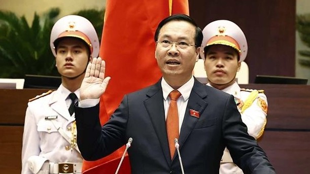 National Assembly elects Vo Van Thuong as President