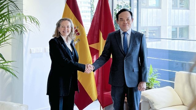 Deputy PM Tran Luu Quang and Spanish counterpart hold talks  in Madrid