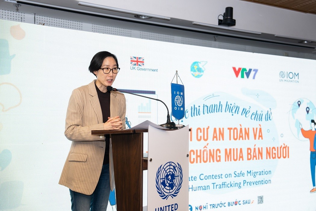 IOM’s first debate competition to promote safe migration as key to prevent human trafficking among youths