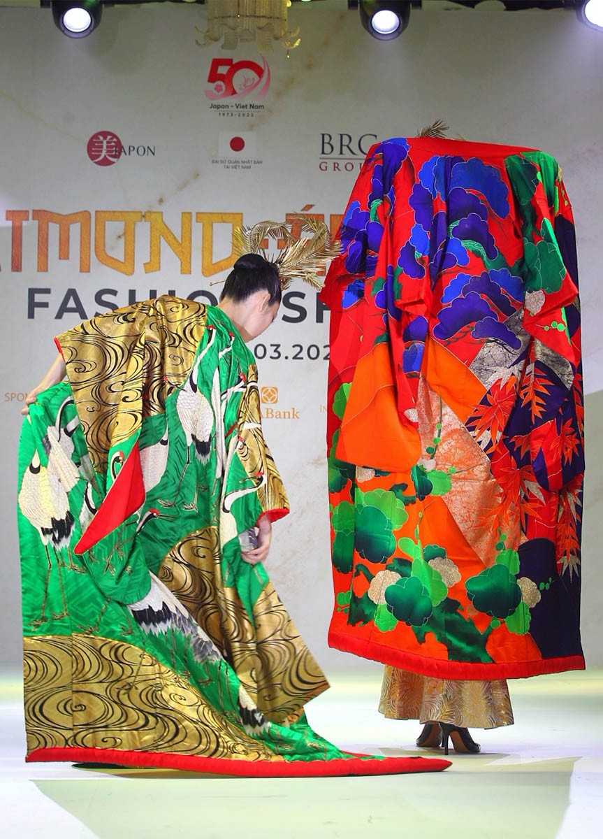 Kimono-Aodai fashion show highlights Vietnam-Japan friendship