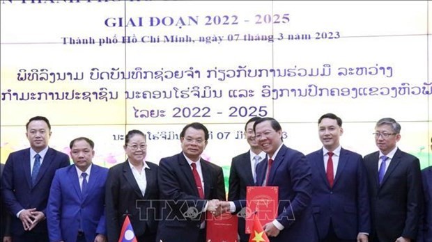 HCM City, Laos' Houaphanh signed cooperation agreement for 2022-2025