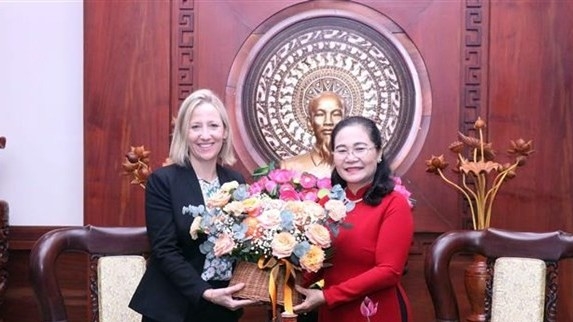 Chairwoman of HCM City People’s Council  received US State Department official