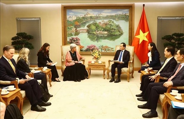 Deputy PM Tran Luu Quang hosts US Under Secretary of Commerce