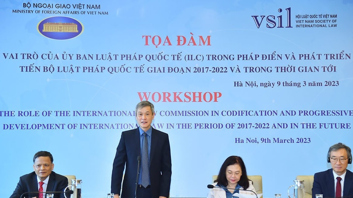 Workshop on Int’l Law Commission’s role in int’l law development