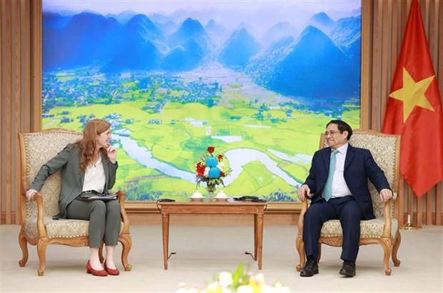PM Pham Minh Chinh receives USAID Administrator