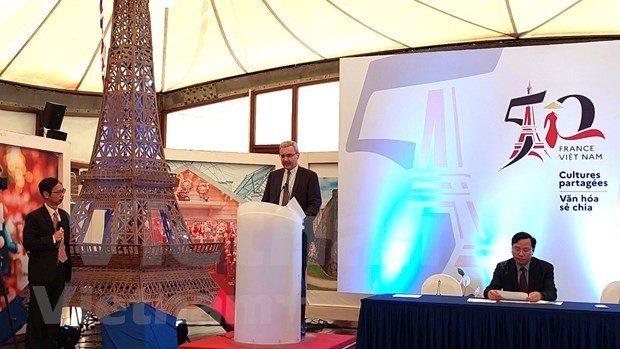 French Ambassador highlights activities to mark 50 year of Vietnam-France diplomatic ties French Ambassador highlights activities to mark 50 year of Vietnam-France diplomatic ties