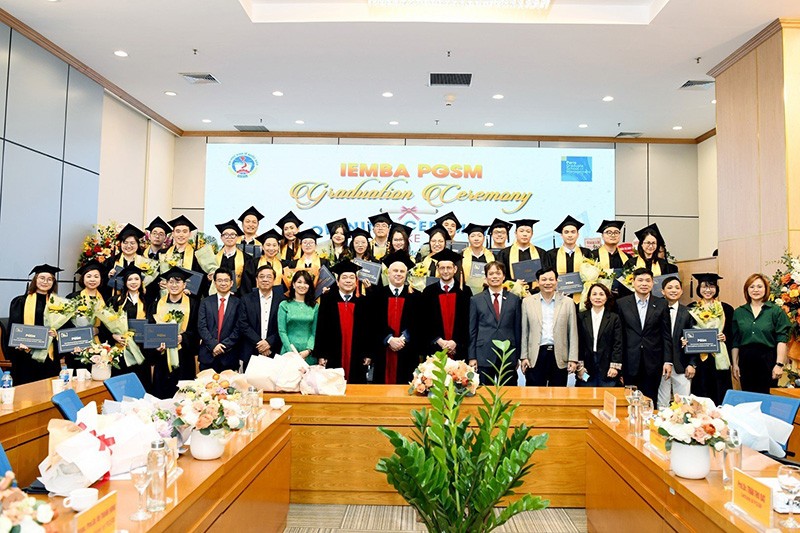 Memorable PGSM graduation ceremony at National Economics University in Hanoi on March 11, 2023
