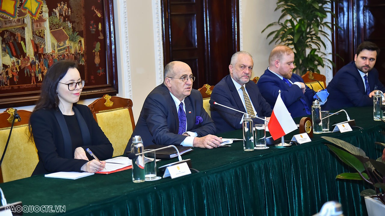 Foreign Minister welcomed Polish Foreign Minister Zbigniew Rau Foreign Minister welcomed Polish Foreign Minister Zbigniew Rau
