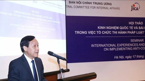 Conference on sharing anti-corruption experience in Hanoi