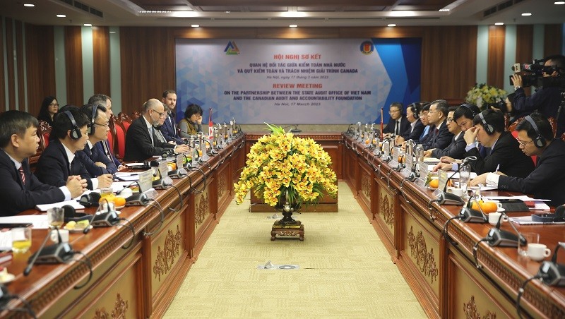 Vietnam-Canada step up cooperation in performance audit. (Photo: Sav.gov.vn)