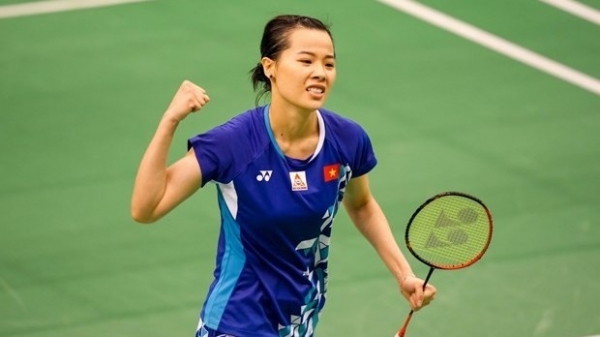 Vietnam's top female badminton player now 45th in world ranking