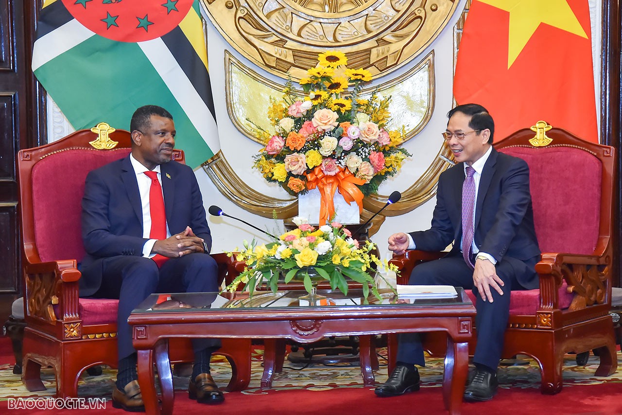 Vietnamese, Dominican foreign ministers hold talks