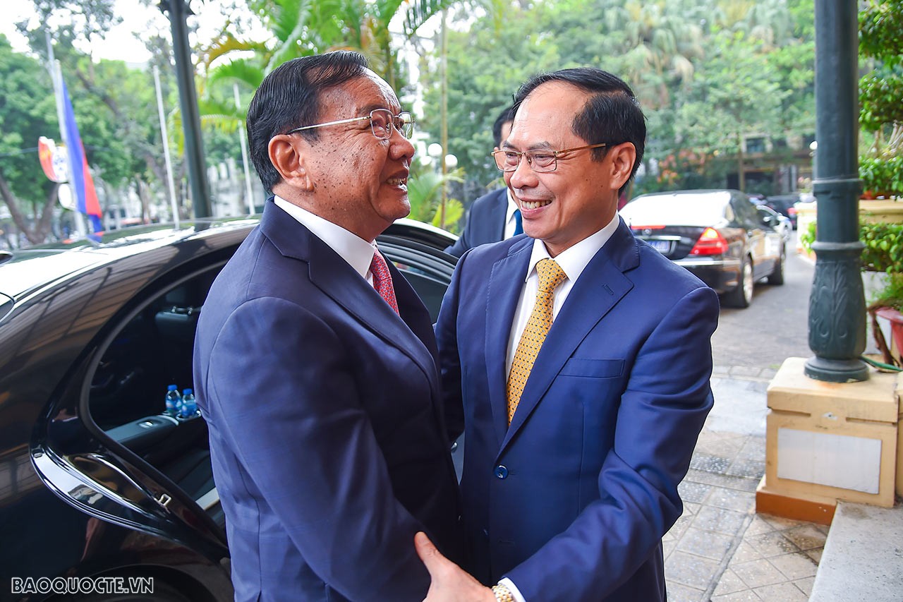 FM welcomed Cambodian Deputy PM and Minister of FA and International Cooperation