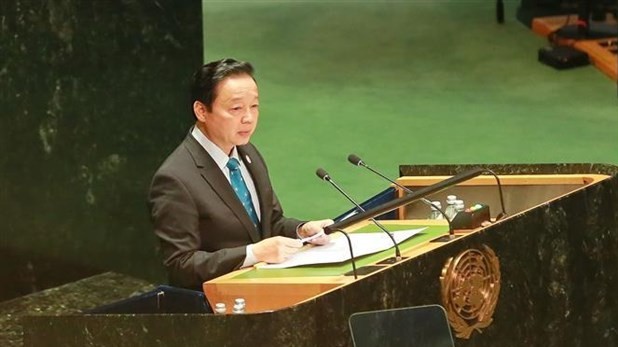 Deputy PM Tran Hong Ha stresses importance of ethical standards at UN 2023 Water Conference