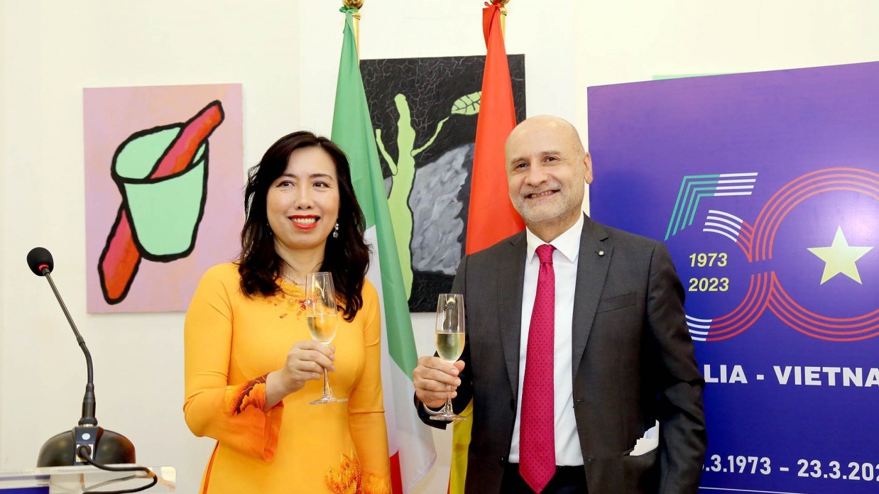 Ceremony marks 50th anniversary of Vietnam-Italy diplomatic ties