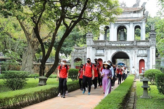 Hanoi targets 22 million holidaymakers in 2023, including 3 million foreigners. - Illustrative image. (Source: VNA) 