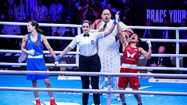 Nguyen Thi Tam wins silver at World Boxing Champs