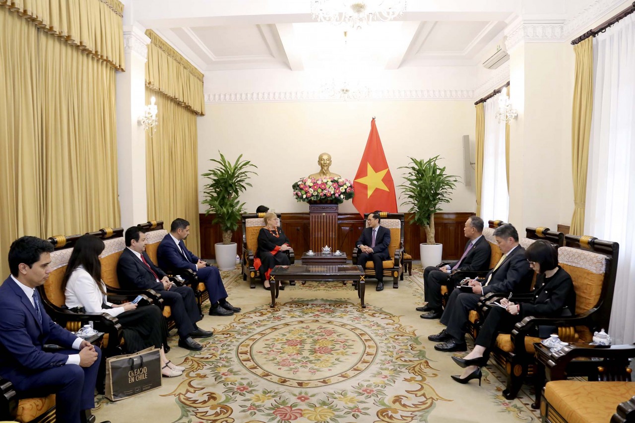 Vietnam always attaches importance to comprehensive partnership with Chile: FM Vietnam always attaches importance to comprehensive partnership with Chile: FM