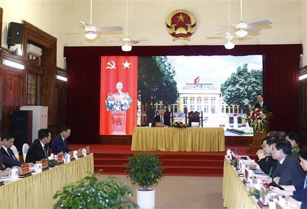 President has meeting with leaders of Supreme People’s Court