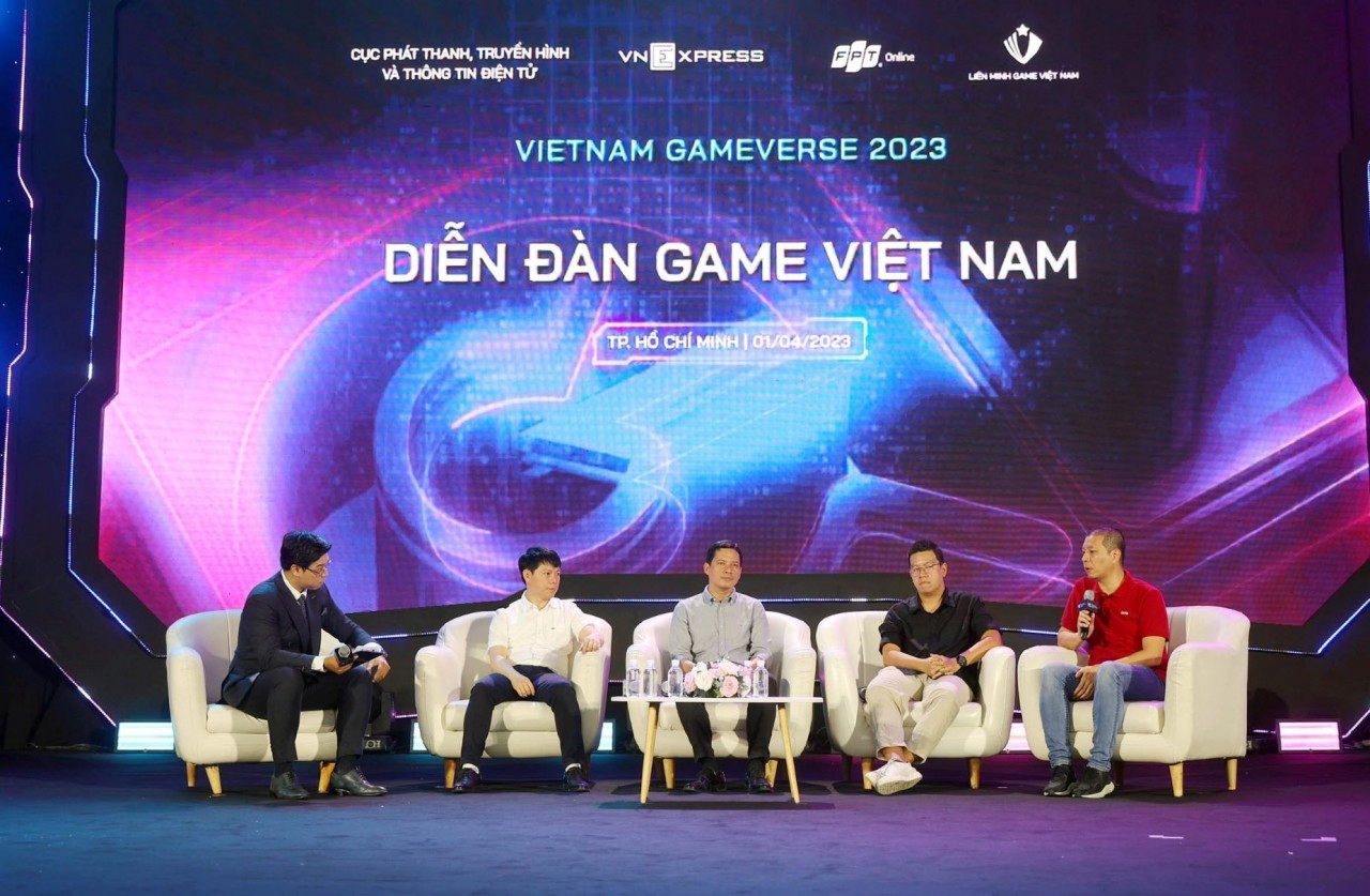 At the Vietnam Game Forum. (Photo: VNA)