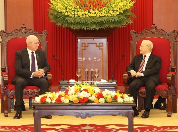 General Secretary, Australian Governor-General discuss on building of new cooperation framework