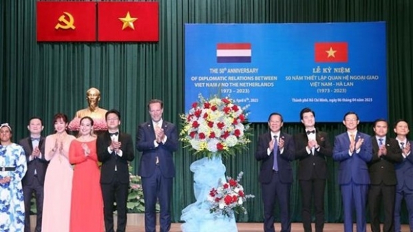 Ceremony marks 50 anniversary of Vietnam-Netherlands diplomatic ties in HCM City