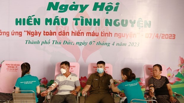 HCM City leads in voluntary blood donation movement