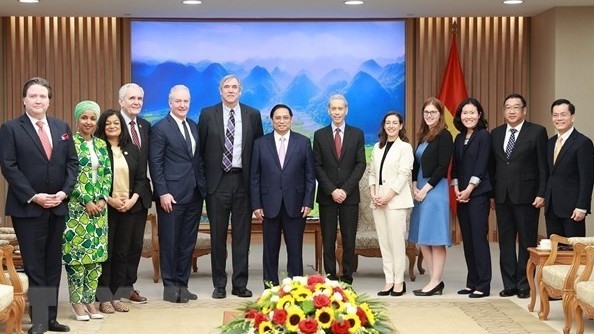 Prime Minister Pham Minh Chinh receives US Senator Jeff Merkley