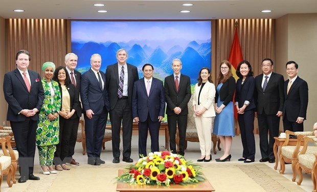 Prime Minister Pham Minh Chinh receives US Senator Jeff Merkley