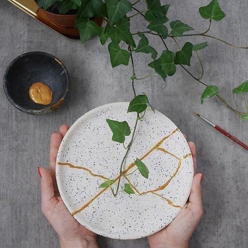 When the cracks create unique beauty.
