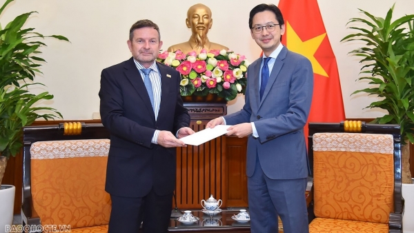 Deputy FM Do Hung Viet welcomes OIF Regional Representative