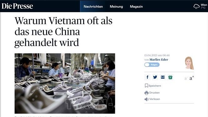 Austrian press to hightlight the attraction of Vietnam to foreign investors