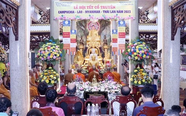 Traditional New Year of Laos, Thailand, Cambodia, Myanmar celebrated in HCM City