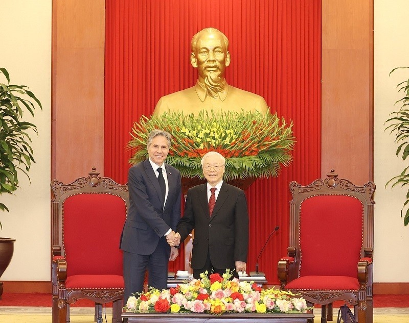 Review on external affairs from April 10-16: President&rsquo;s successful visit to Laos; new dynamics in Vietnam-US relations