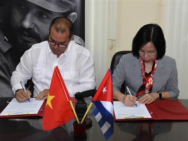 Vietnamese, Cuban news agencies sign new cooperation agreement
