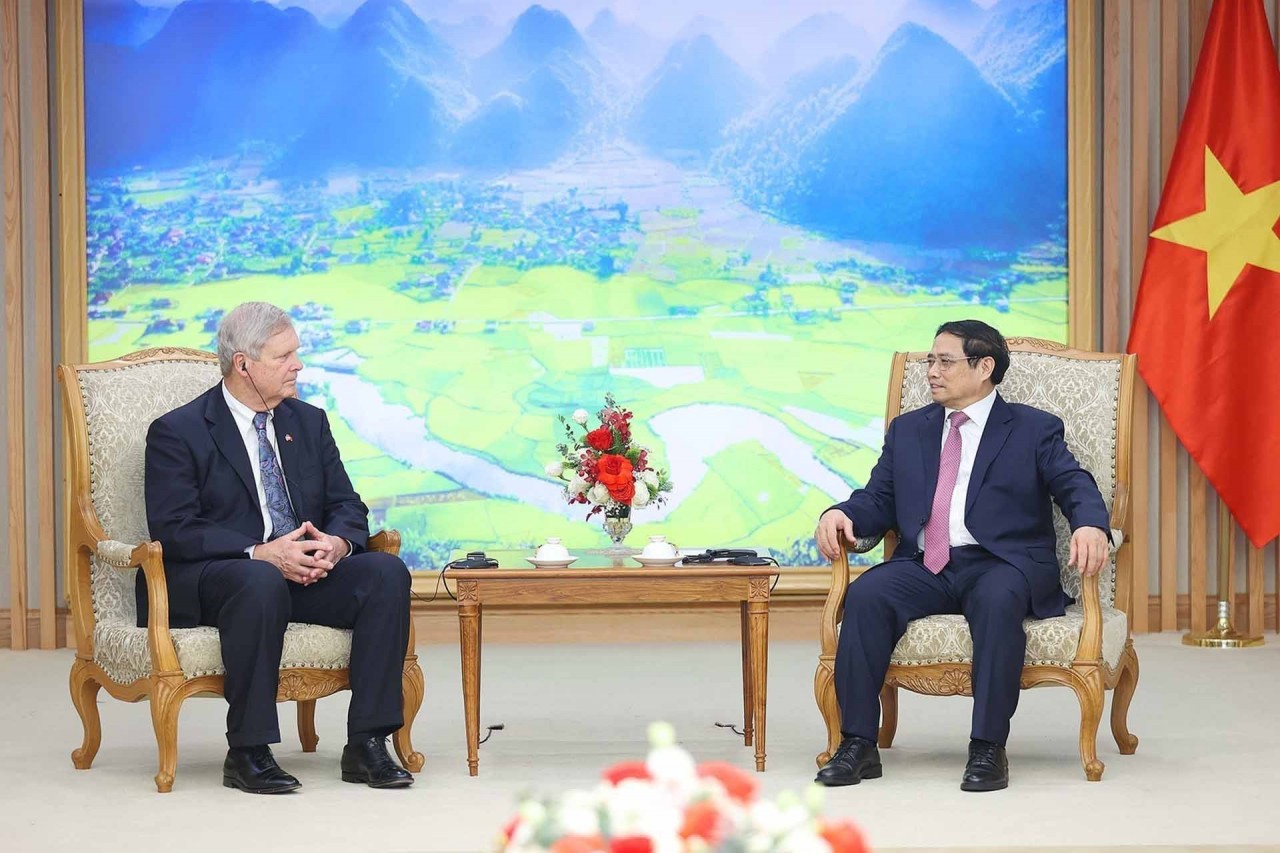 Prime Minister receives US Secretary of Agriculture