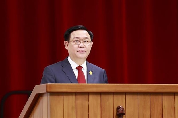 NA Chairman Vuong Dinh Hue addresses special session of Cuban parliament
