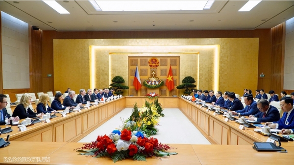 Vietnam, Czech Prime Ministers hold talks in Hanoi