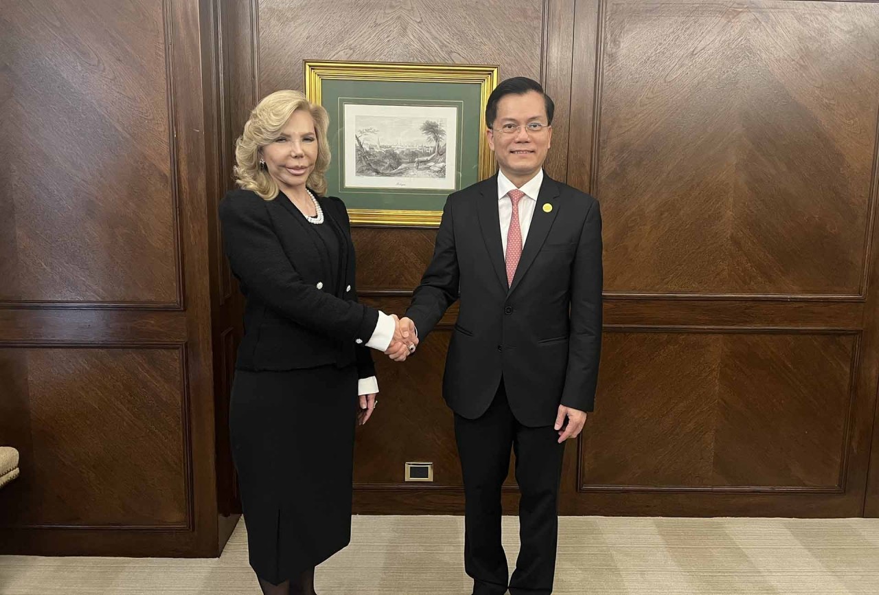 Deputy FM Ha Kim Ngoc meets Honourary Consul of Vietnam in Paraguay