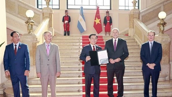 NA Chairman, Argentine provincial leaders boost locality-to-locality cooperation