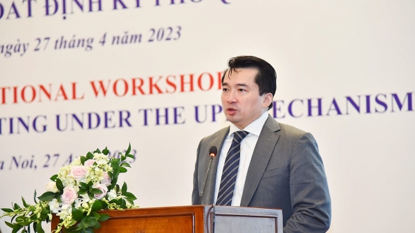 Int'l workshop on experience in reporting under UPR mechanism opened in Hanoi