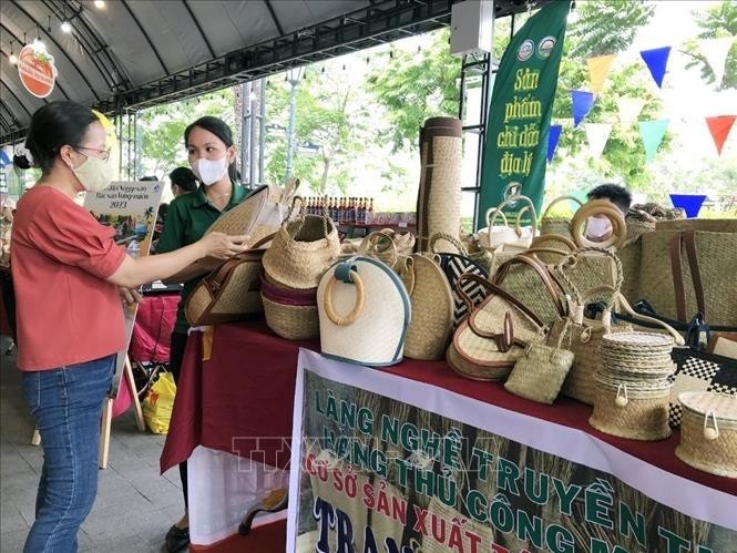 Festival displaying over 1,000 agricultural products and specialties opens in Ho Chi Minh City (Photo: VNA)