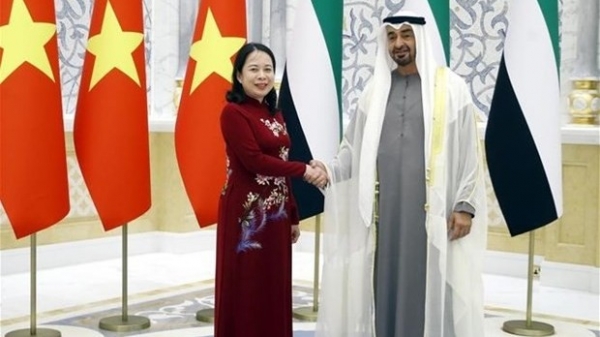 Vice President Vo Thi Anh Xuan meets with President of UAE