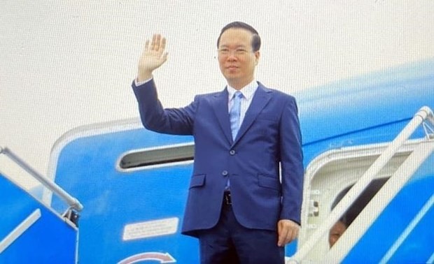 President Vo Van Thuong leaves for Coronation of King Charles III