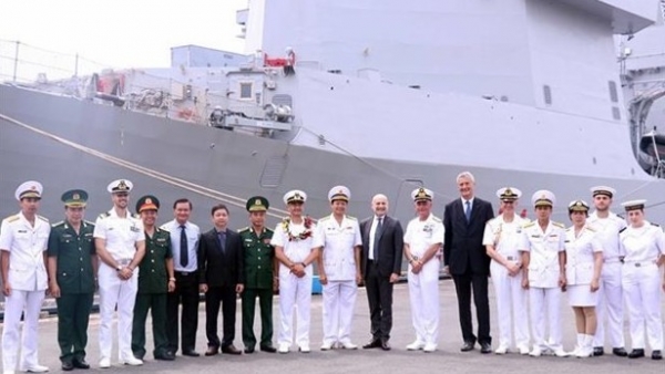Italian patrol vessel ITS Morosini visits Ho Chi Minh City