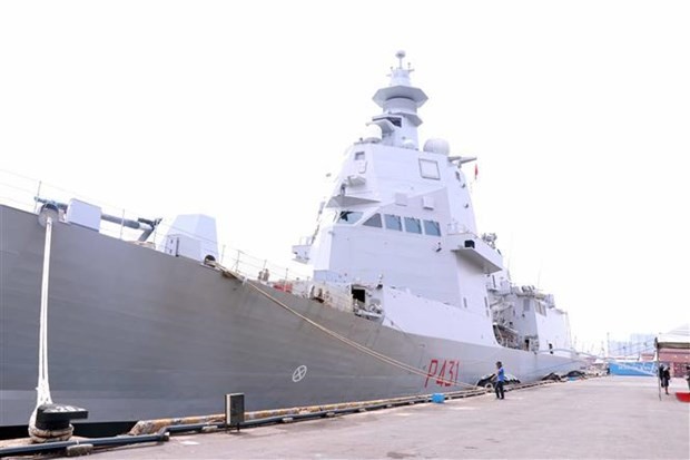 Italian patrol vessel ITS Morosin visits Ho Chi Minh City