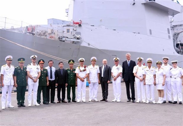 Italian patrol vessel ITS Morosin visits Ho Chi Minh City